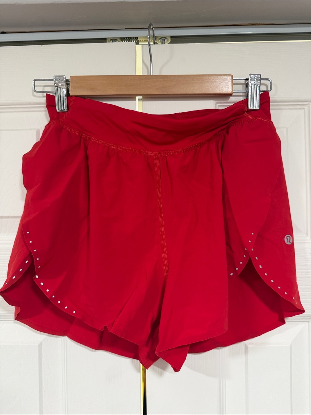 lululemon athletica Red Women's Athletic Running Shorts